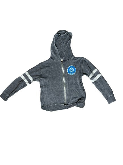 Hooded Zip-Up Sweatshirt